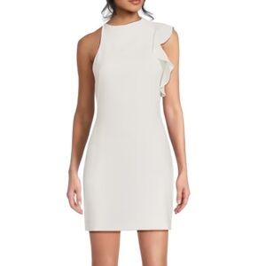 Black Halo Pabla white minidress NWT Size 8